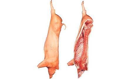 Whole pig sides